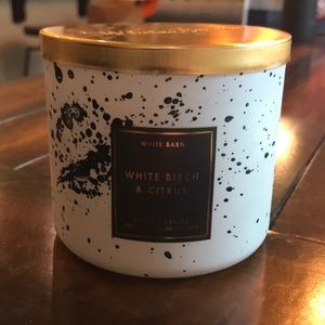 BBW White Birch and Citrus Candle NEW